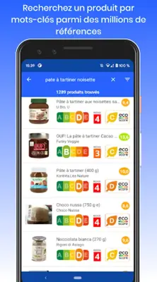 Nutrition Score - Scan produit android App screenshot 4